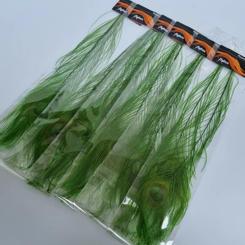 Flybox Bleached Peacock Eyes in Fl.Lime 2 eyes per pack